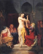Théodore Chasseriau_1854_Moorish Woman Leaving the Bath in the Seraglio.jpg